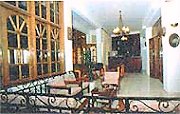 Lounge of the hotel