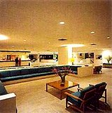 Lounge at Amalia hotel in Olympia