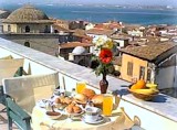 View from the breakfast area