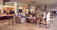 Nafplia Palace; the lobby