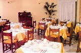 Rex hotel in Nafplion; breakfast room