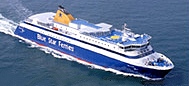 The Blue Star Paros ferry: fast ferry type, travels in the Cyclades