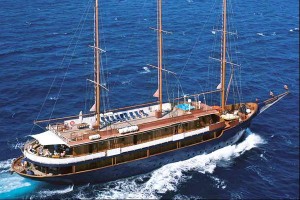 The 'Galileo' motor sailer cruise ship
