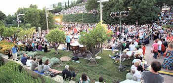 Concert at the Athens Concert Hall gardens