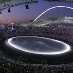 Athens 2004 Olympic Games: the opening ceremony at the Olympic Stadium of Athens