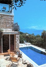 View of the villa