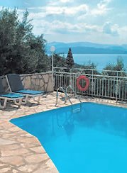 The view from the pool area