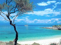 The Daphne Villas beach