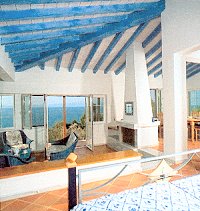 The sitting area