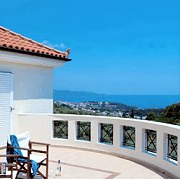 View form the villa