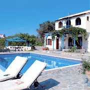 View of the villa