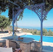 View from the villa's pool