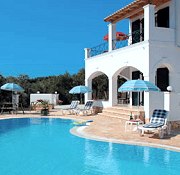 The Hellyhunter villa in Corfu