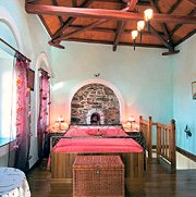The bedroom on the 1st floor
