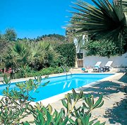 The swimming pool area