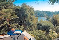 The view from the villa