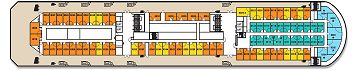 Plan of Delos Deck; click for enlarged view