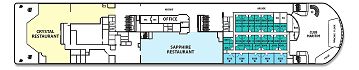 Plan of Mykonos Deck; click for enlarged view