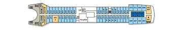 Plan of the Calypso Deck; click for enlarged view