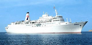 The "Oceanic II" cruise ship
