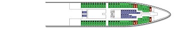 Plan of Caribbean Deck; click for enlarged view