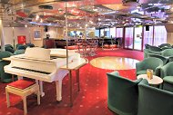 Piano bar on the Aegean Pearl