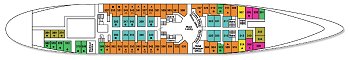 Plan of the Pacific Deck; click for enlarged view