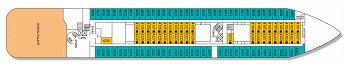 Plan of the Deck 4 on the "Vision Star"; click for enlarged view