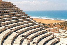 The ancient theatre in Curium / Kourion