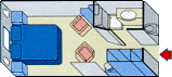 plan of TA, TB, TC, A types of cabins