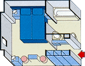 plan of SC cabin type