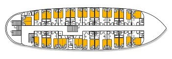 Plan of the Main Deck; click for enlarged view