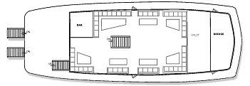 Plan of the Upper deck; click for enlarged view