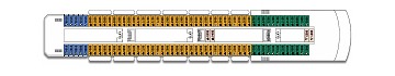 Plan of the Bahamas Deck; click for enlarged view