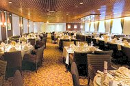 The Caravelle restaurant on the Galaxy deck