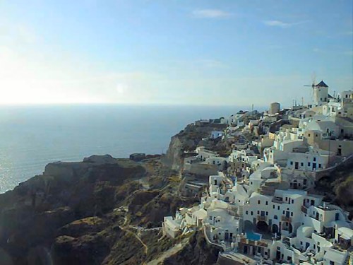 Santorini: the village of Oia