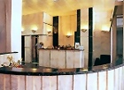 The reception area