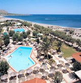 Pools and beach view