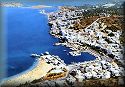 Kriti (Crete), the bay of Elounda; click to enlarge