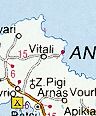 Map of Andros