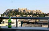 View of Acropolis from the Attalos hotel; photo by D. Howard