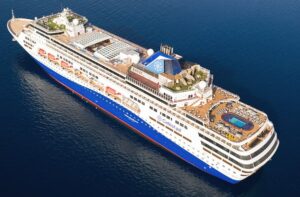 The 'Celestyal Journey' cruise ship