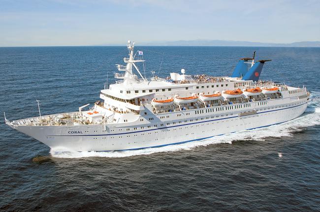 coral sea cruise ship