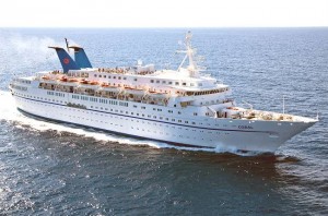 The 'Coral' cruise ship of Louis Cruises