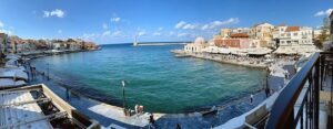 The old port of Chania - panoramic photo by client M. Vassallo from Florida, USA