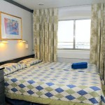 'XB' outside cabin: double bed arrangement