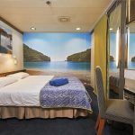 'IA' Inside cabin (double bed arrangement) on the Crystal