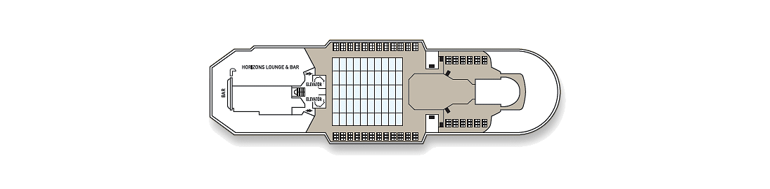 Deck: ‘Zeus deck (10)’ / Vessel: ‘Celestyal Crystal’ cruise ship