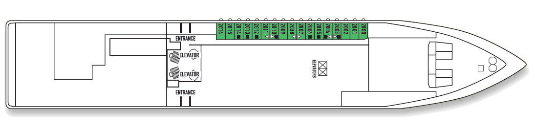 Deck: ‘Athena deck (2)’ / Vessel: ‘Celestyal Crystal’ cruise ship