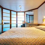 'SB' Balcony Suite (~36 sqm) on the Celestyal Crystal cruise ship